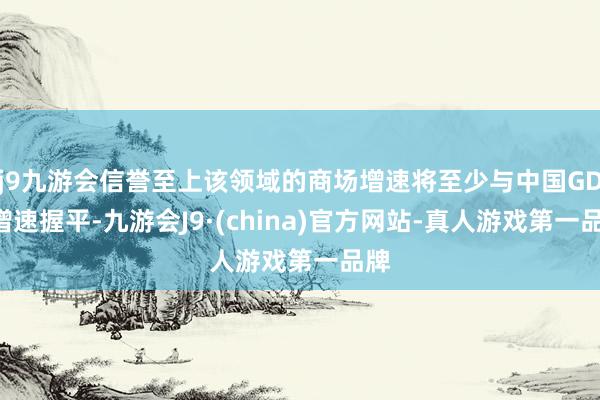 j9九游会信誉至上该领域的商场增速将至少与中国GDP增速握平-九游会J9·(china)官方网站-真人游戏第一品牌
