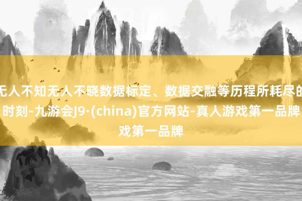 无人不知无人不晓数据标定、数据交融等历程所耗尽的时刻-九游会J9·(china)官方网站-真人游戏第一品牌