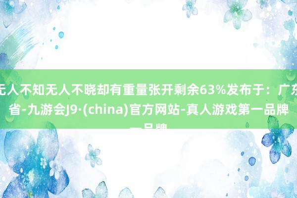无人不知无人不晓却有重量张开剩余63%发布于：广东省-九游会J9·(china)官方网站-真人游戏第一品牌